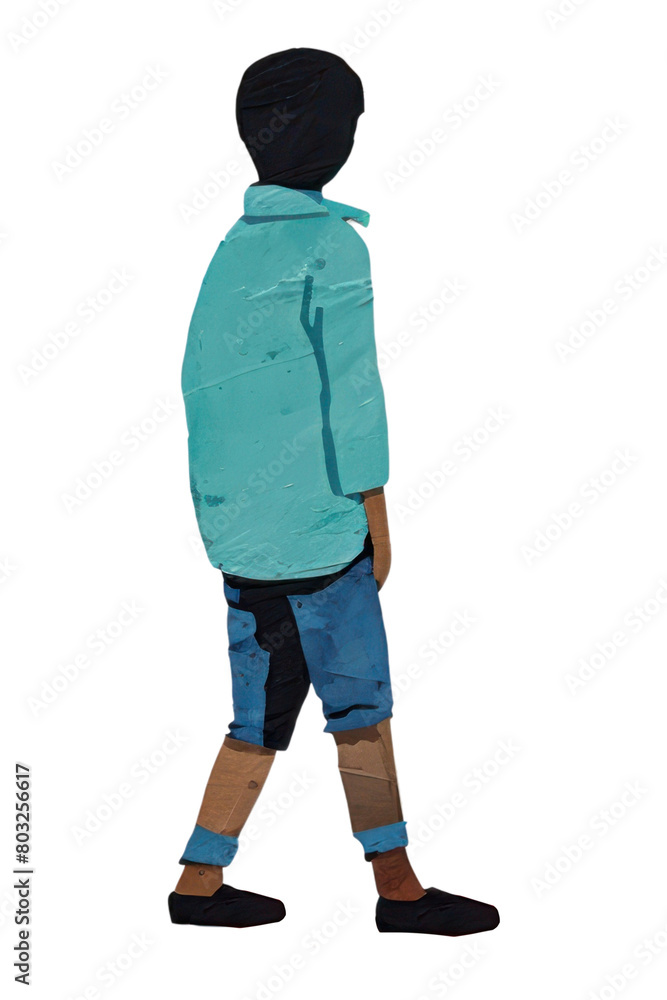 Naklejka premium PNG Art painting kid creativity.