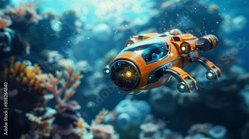 Explore the Enchanting Depths.Dive into an unforgettable underwater adventure with our state-of-the-art submarine photo