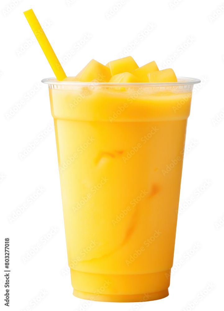 PNG Mango juice smoothie drink white background. PNG Mango juice smoothie drink white background.
