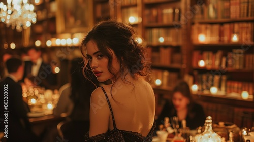 Vintage Speakeasy Soiree: Hidden Elegance, generative ai