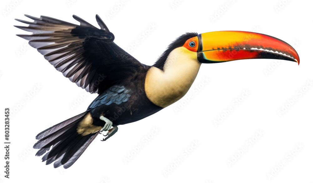Fototapeta premium PNG Toco Toucan toucan animal bird.