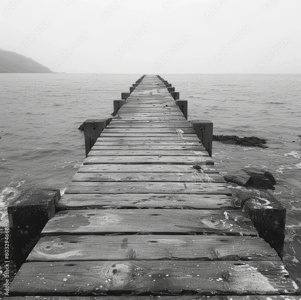 Fototapeta premium photo of jetty
