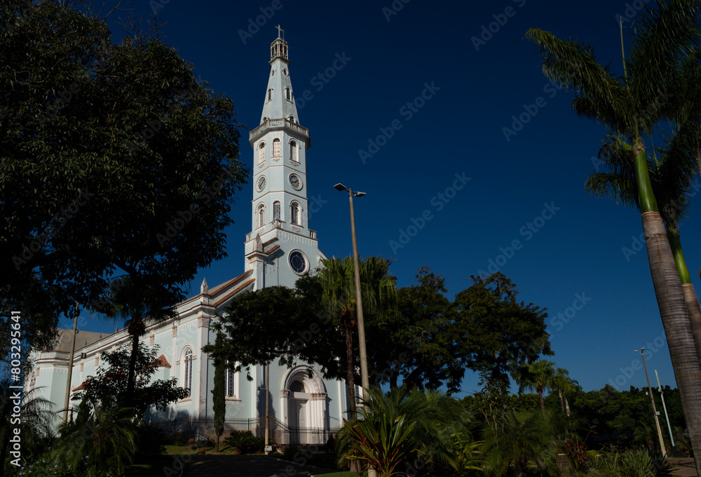 Igreja Matriz da Paróquia Divino Espírito Santo, Elói Mendes, Minas Gerais, Brasil