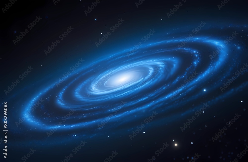 Gas and dust in the sky create a beautiful astronomical object that resembles a galaxy with many stars. Gas and dust in the sky create a beautiful astronomical object that resembles a galaxy with many stars.