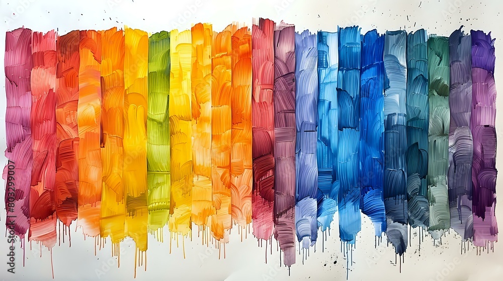 Textured Crayon Art: Bursting with Colorful Energy