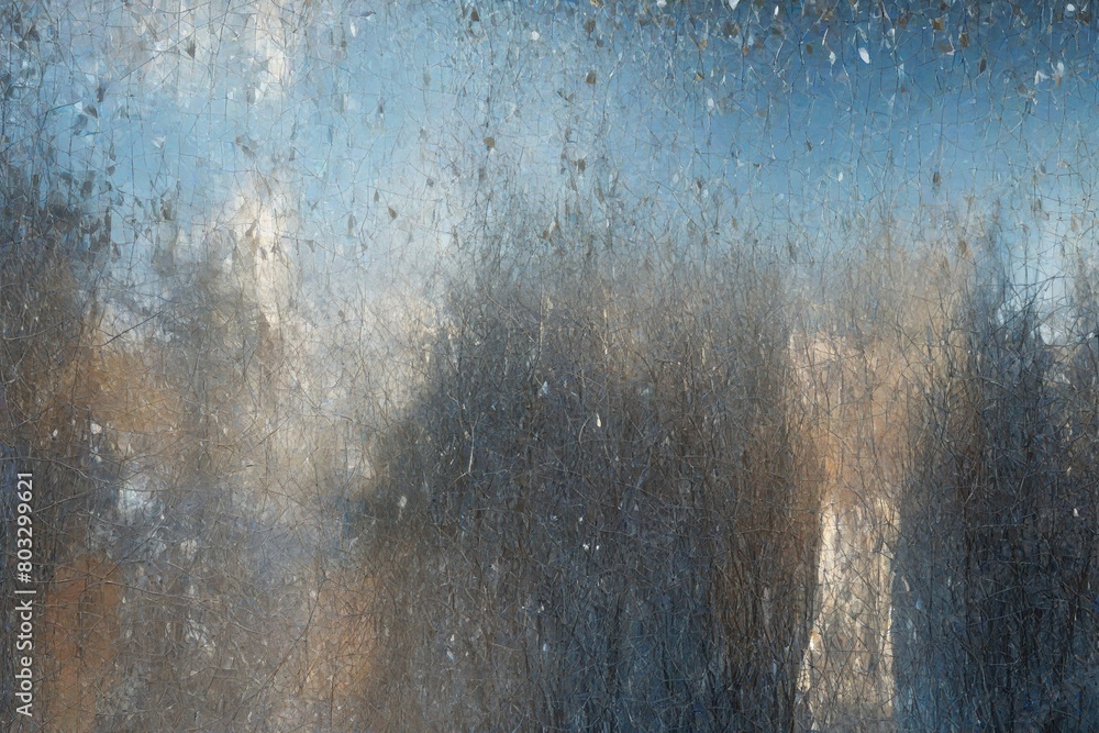 Obraz premium rain on the window