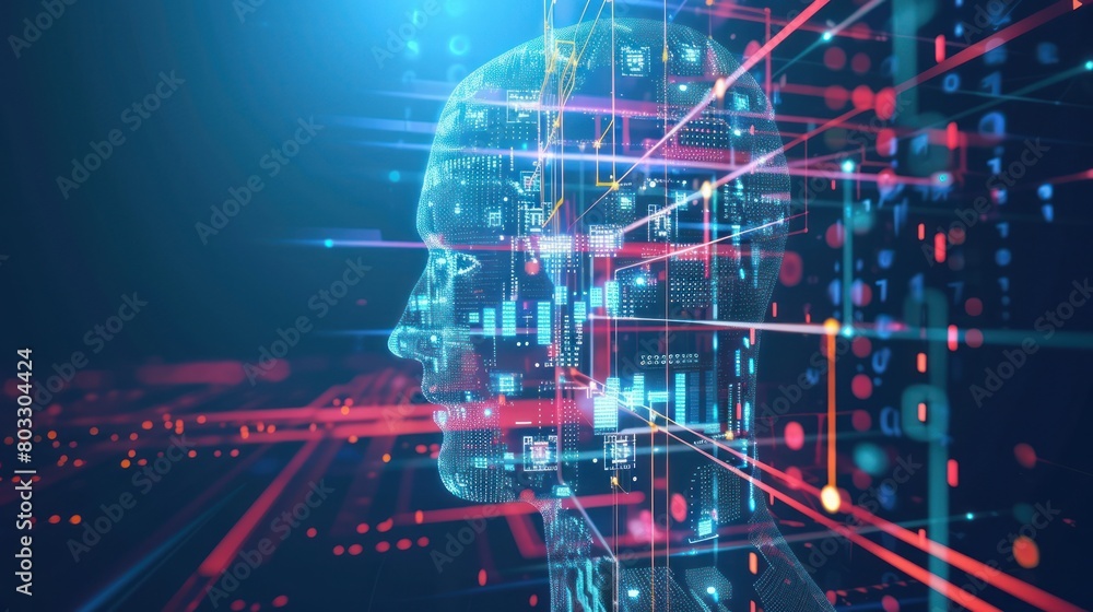 Artificial intelligence concept Artificial intelligence concept