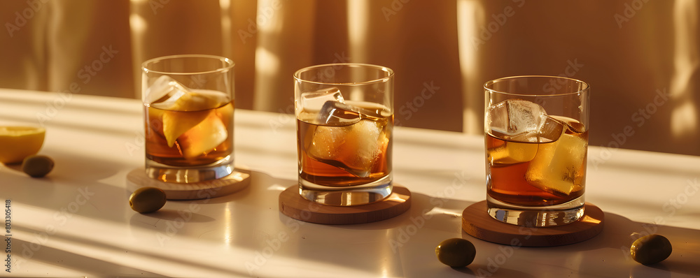 elegant and sophisticated old fashioned cocktail drinks with garnish on the rocks elegant and sophisticated old fashioned cocktail drinks with garnish on the rocks