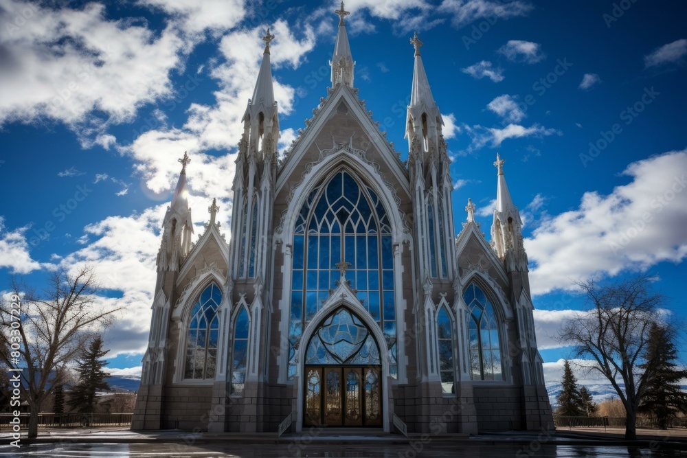 The Cathedral of the Madeleine, Salt Lake City, Utah, USA