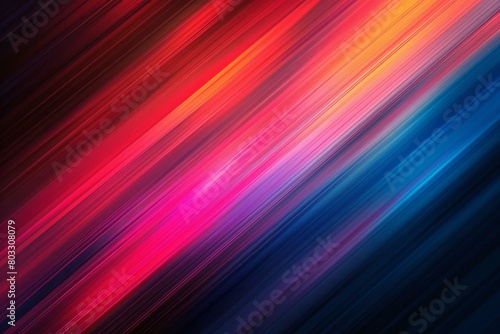 Colorful glowing diagonal stripes background