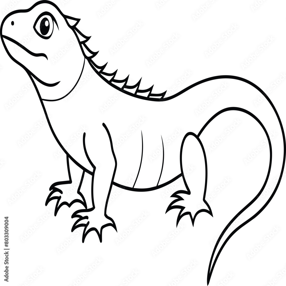 Lizard coloring pages. Lizard animal outline. Reptile line art Lizard coloring pages. Lizard animal outline. Reptile line art