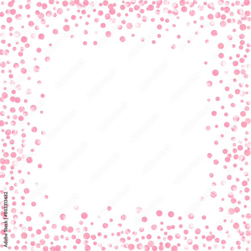 Bridal Shimmer. Rose Glittery Starburst. Golden Splatter Invite. Pink Dream Concept. Celebration Print. Scrapbook Particle. Feminine Painting. Pink Bridal Shimmer