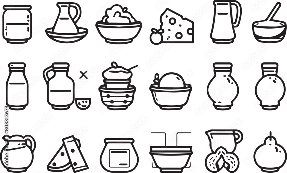 food and drink icons