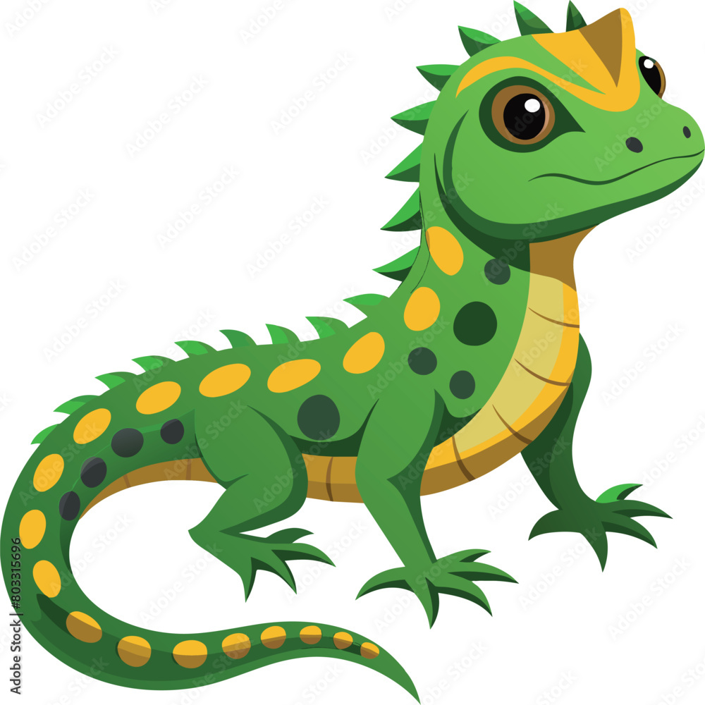 Lizard Vector Art. Lizard animal vector illustration Lizard Vector Art. Lizard animal vector illustration