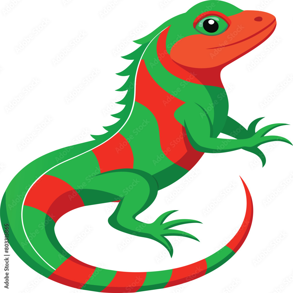 Lizard Vector Art. Lizard animal vector illustration Lizard Vector Art. Lizard animal vector illustration