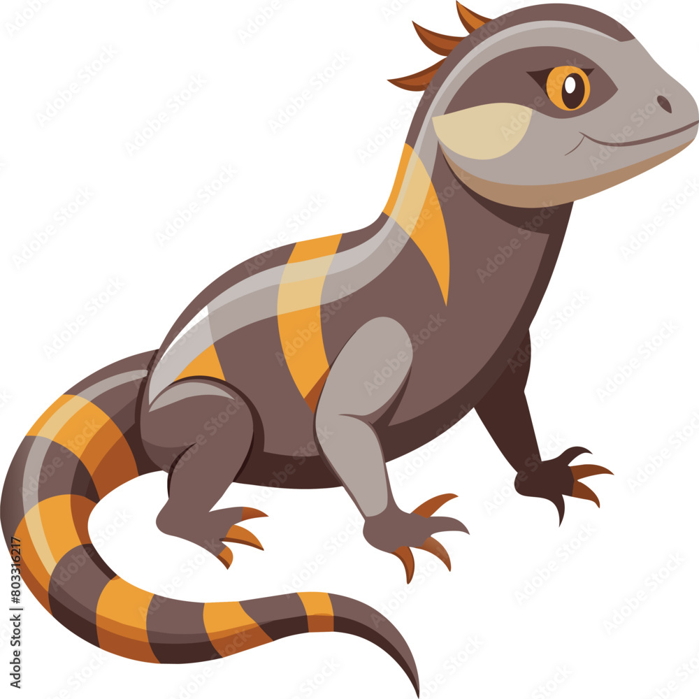 Fototapeta premium Lizard Vector Art. Lizard animal vector illustration