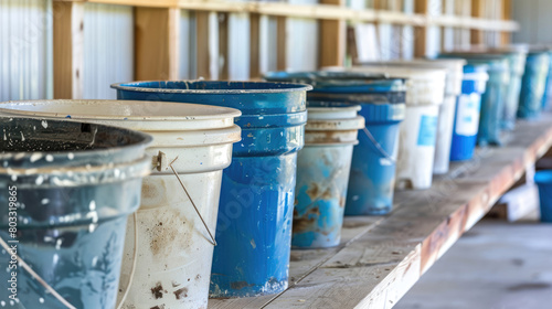 Equipment for cleaning at a factory or construction site