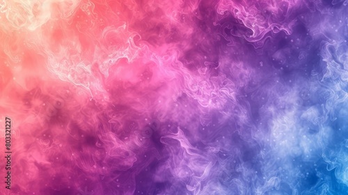Colorful abstract background with smooth fluid multicolored waves