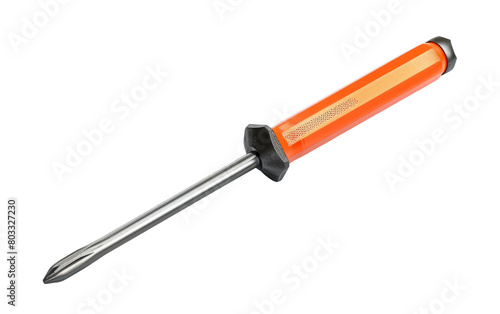 Modern Screwdriver isolated on Transparent background.
