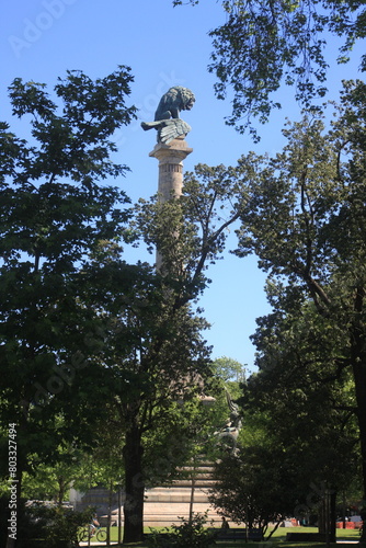 The Monument to the Heroes of the Peninsular War is a commemorative monument located in the Rotunda da Boavista square in Porto, Portugal.