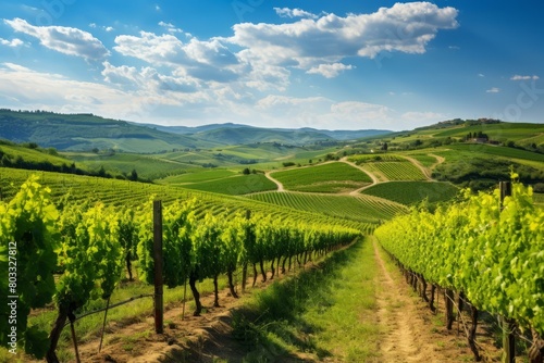 Vineyard in Tuscany  Italy
