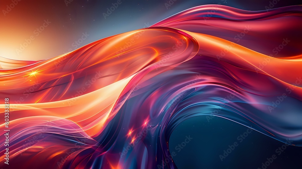Futuristic Motion and Technology in Blue and Orange Hues in Motion Futuristic Motion and Technology in Blue and Orange Hues in Motion