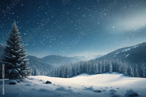 winter mountain landscape © birdmanphoto