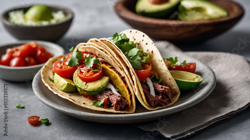 "Mexican Beef Tacos: Fresh, Flavorful, Fantastic!"