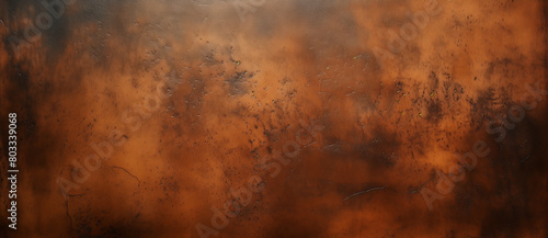 Close-up view of textured leather background ginger leather showing the quality of plane leather photo
