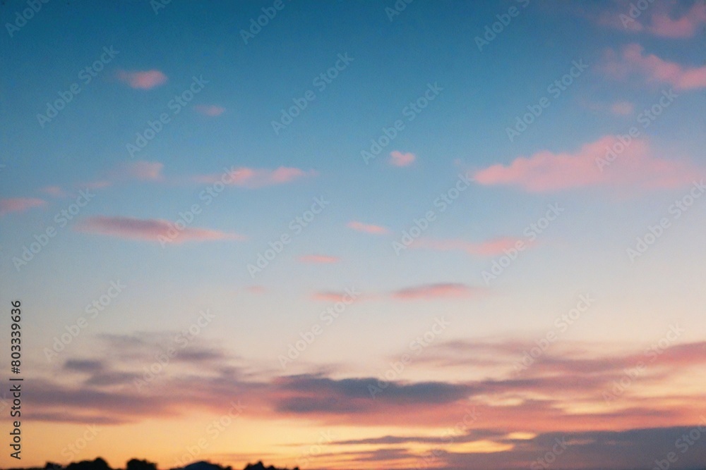 Obraz premium sunset in the sky