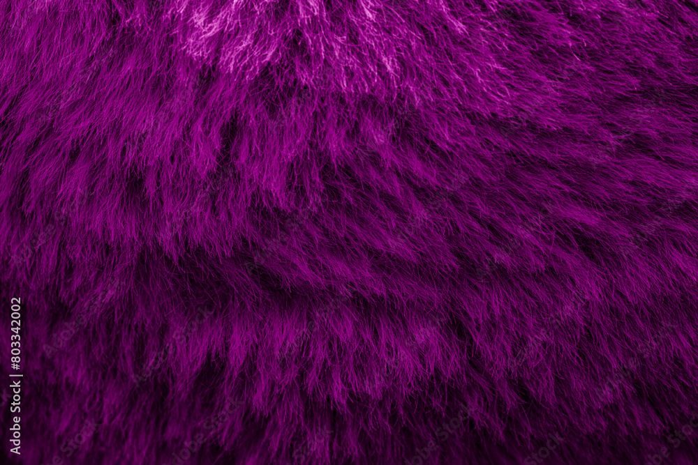 Naklejka premium magenta velour plush cloth textured background
