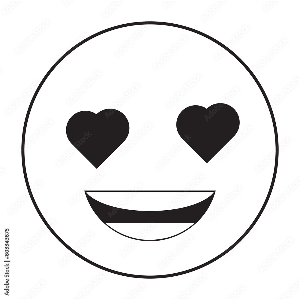 Happy face emoji vector icon. Face smile icon positive neutral. Black color and simple solid, Symbol, vector illustration. Happy face emoji vector icon. Face smile icon positive neutral. Black color and simple solid, Symbol, vector illustration.