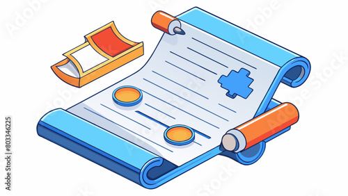 A contract is like a puzzle where each piece has a specific place and function and only when all pieces are assembled correctly can the full picture. Cartoon Vector