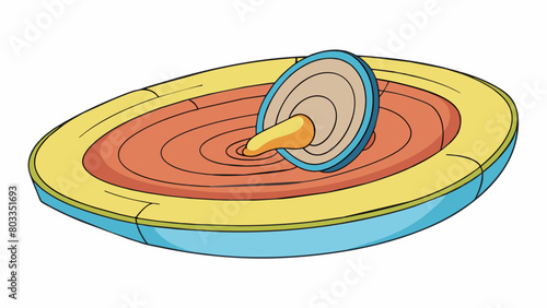 In the center of the second illustration is the eardrum a thin round membrane that separates the outer ear from the middle ear. It is slightly. Cartoon Vector
