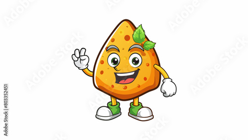  The combination of flavors creates a zesty and addictive snack.. Cartoon Vector