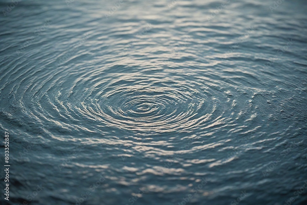Fototapeta premium ripples on water