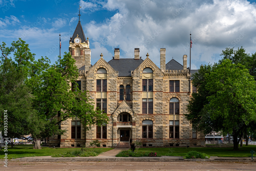 Fototapeta premium La Grange, Texas - Fayette County Courthouse