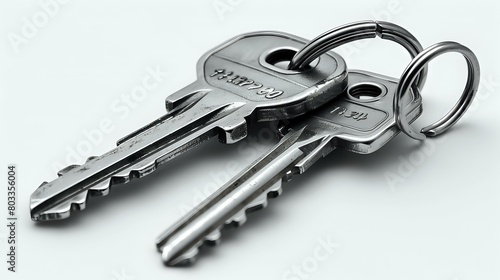 Industrial feel softened by unassuming keychain