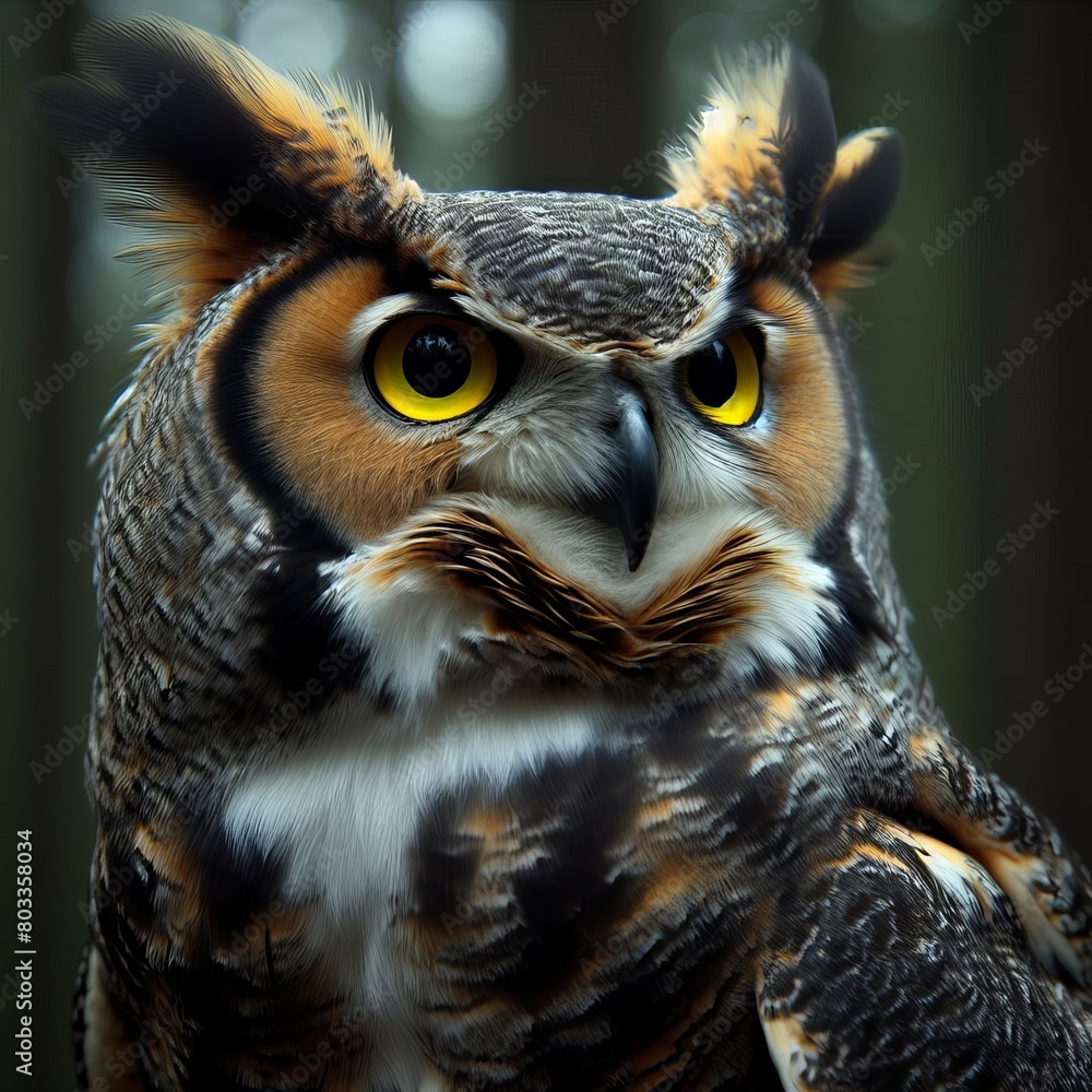 Silent Sentinel: Exploring the Great Horned Owl (Bubo virginianus) Silent Sentinel: Exploring the Great Horned Owl (Bubo virginianus)