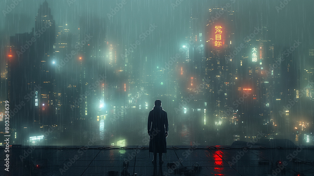 City lights night City lights night