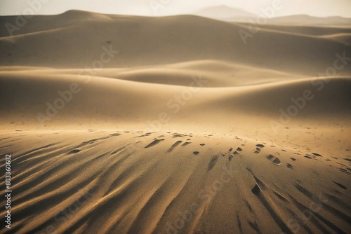 sand dunes in the desert