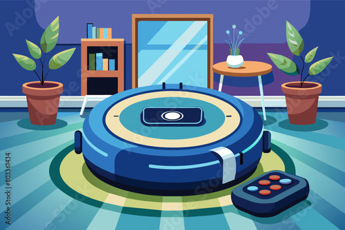 robotic vacuum cleaner for automated cleaning