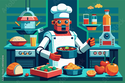 robotic chef that can prepare complex meals based on your dietary preferences