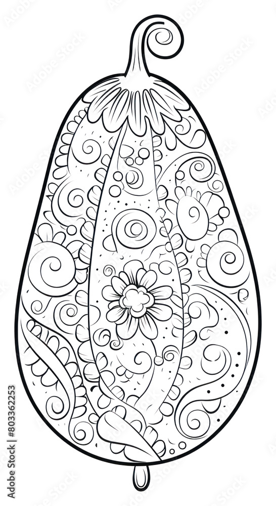 PNG Turkish cucumber doodle sketch pattern. PNG Turkish cucumber doodle sketch pattern.