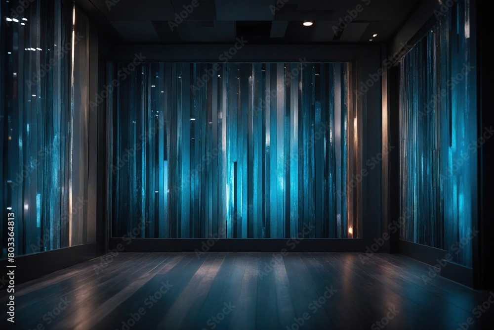 Fototapeta premium stage with spotlights