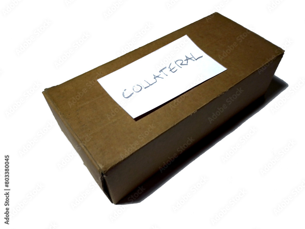 Brown box with message Collateral Brown box with message Collateral