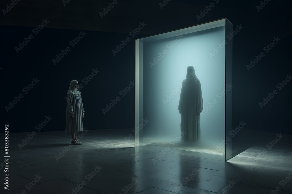 Obraz premium Mystery at the Threshold
