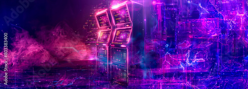 Colorful Creations: Immersing in the Artistic World of iGaming with Purple, Pink, and Golden Tones photo