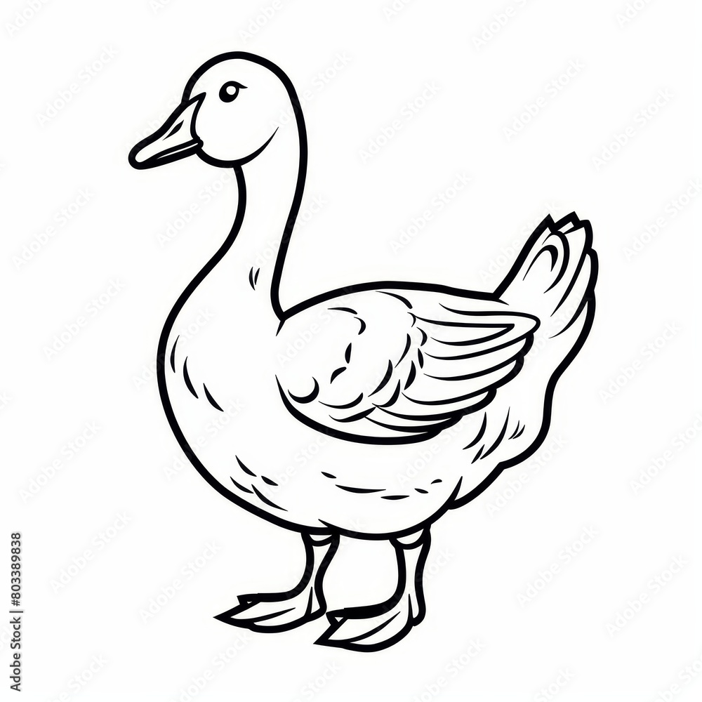 long-necked and legged, positioned against a pristine white backdrop long-necked and legged, positioned against a pristine white backdrop