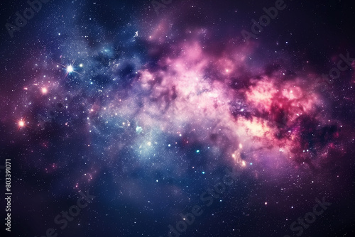 night sky universe stars nebula galaxy. High quality photo © Starmarpro